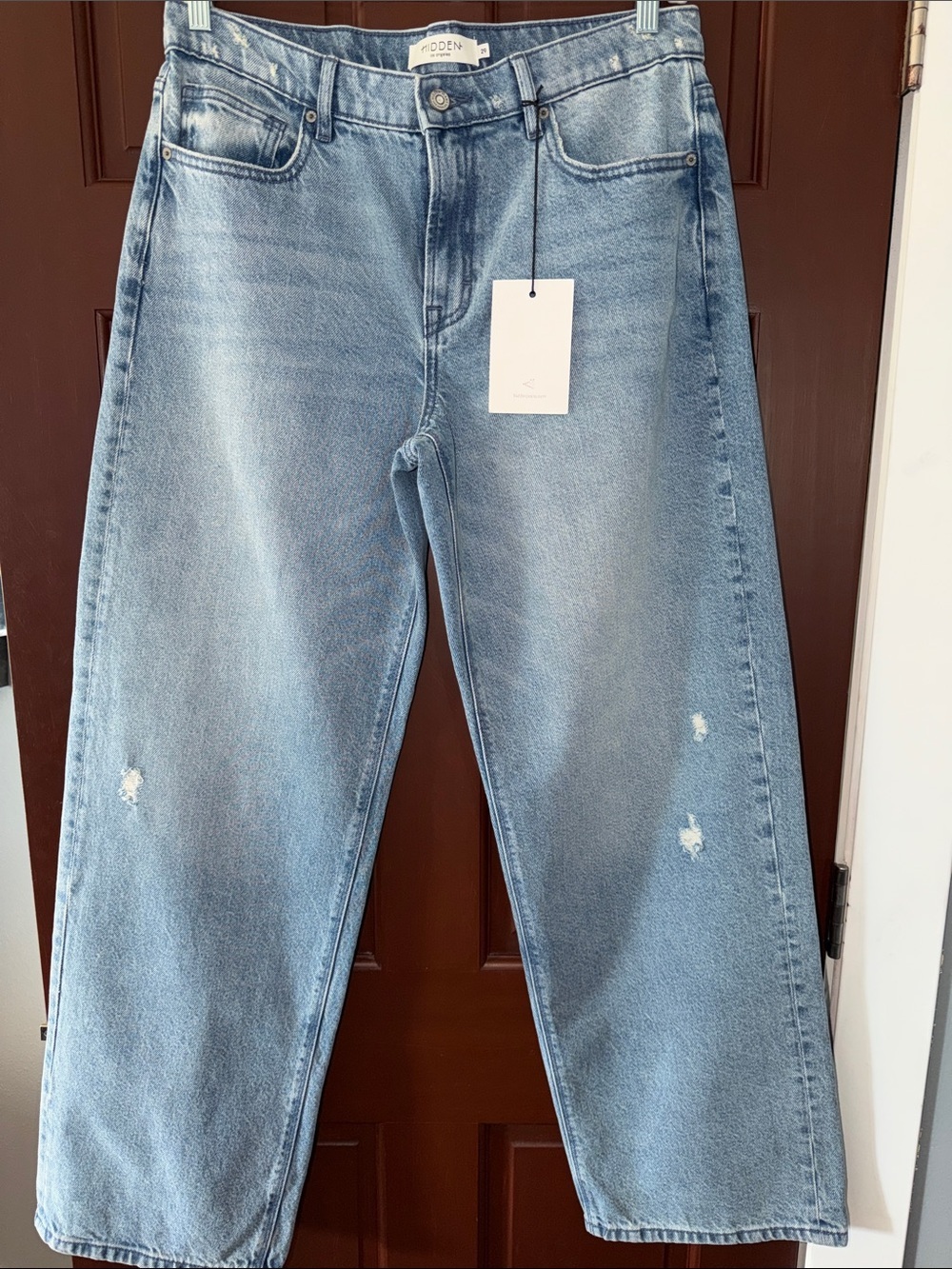 HIDDEN Jeans Alyx High Rise 90s Baggy Jeans Size 29 NWT Light Wash
